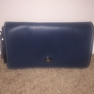 Authentic Coach leather Dinky bag